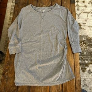 Gap maternity long sleeved gray shirt Medium
